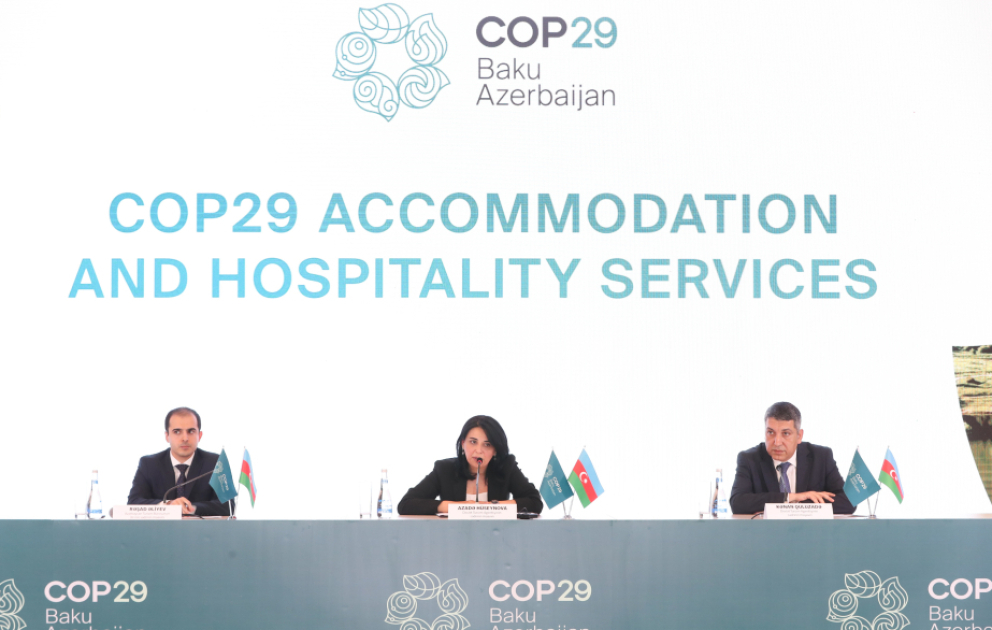 COP29 vahid onlayn rezervasiya platforması təqdim edilib