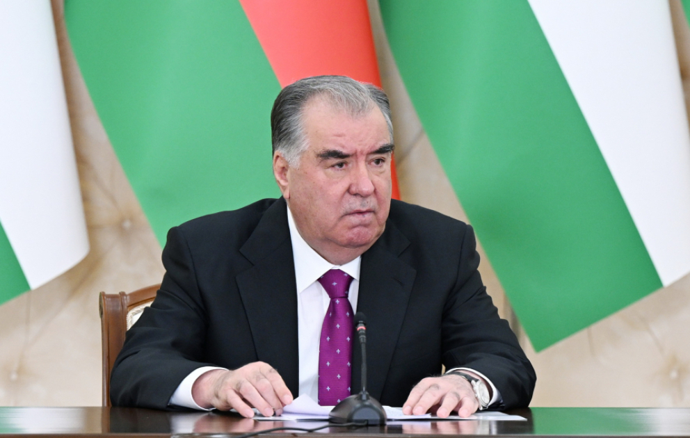 Tacikistan Prezidenti: Azərbaycanla təhlükəsizlik sahəsində səmərəli əməkdaşlığın səviyyəsindən məmnunuq