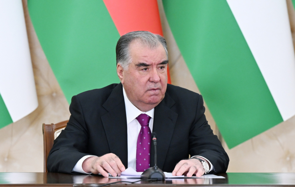 Президент Таджикистана: Мы удовлетворены уровнем плодотворного сотрудничества с Азербайджаном в сфере безопасности