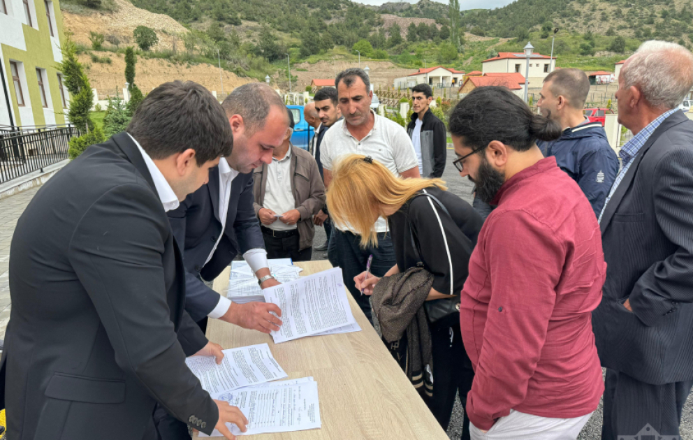 Sus kəndində daha 39 ailəyə evlərinin açarları təqdim olunub