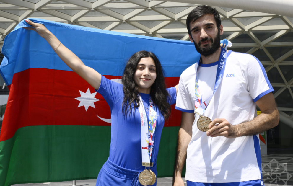 Azərbaycanın paraatletika üzrə milli komandası Vətənə dönüb