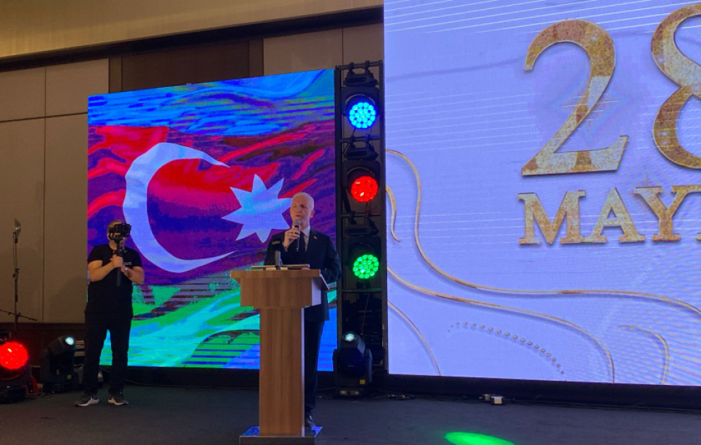 Azərbaycanın Müstəqillik Günü İstanbulda təntənəli bayram tədbiri ilə qeyd olunub