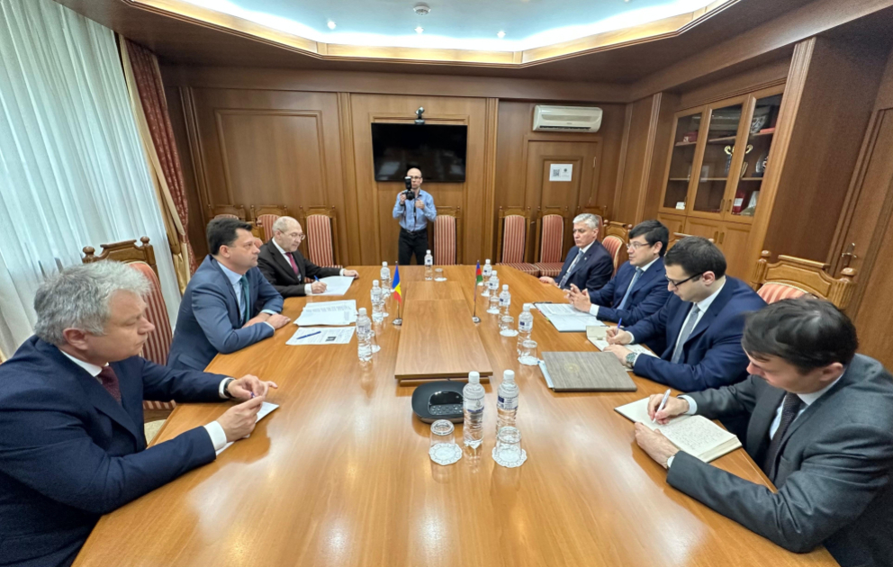 Fuad Muradov Moldovada bir sıra rəsmi görüşlər keçirib