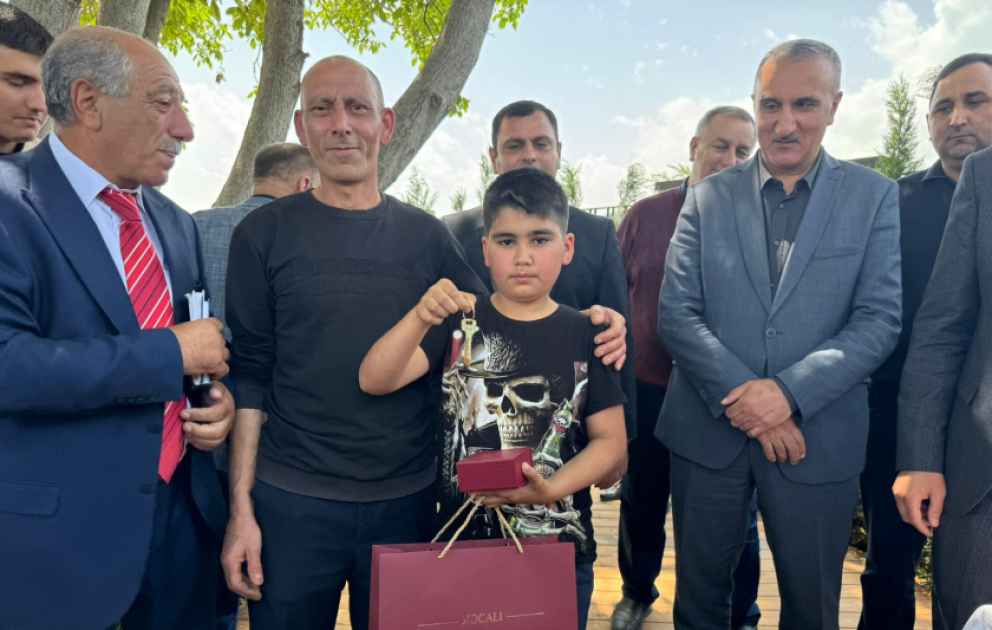 Очередная группа жителей Ходжалы вернулась в родной город