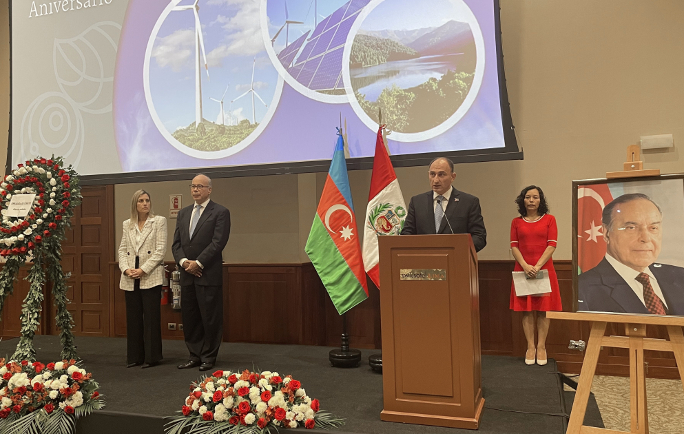 Azərbaycanın Müstəqillik Günü Limada da qeyd olunub