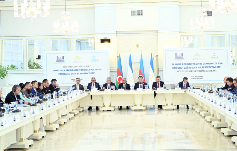 Conference on "The right to decolonization of French Polynesia - challenges and perspectives" held at Azerbaijan`s Milli Majlis