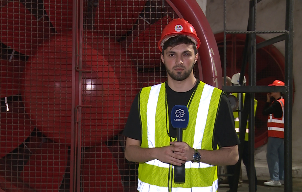 Metro tunelləri belə havalandırılır - Yerin altından REPORTAJ
