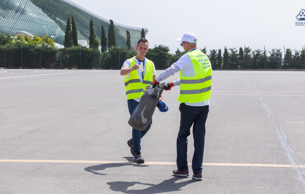 First FOD collection campaign held at Baku airport