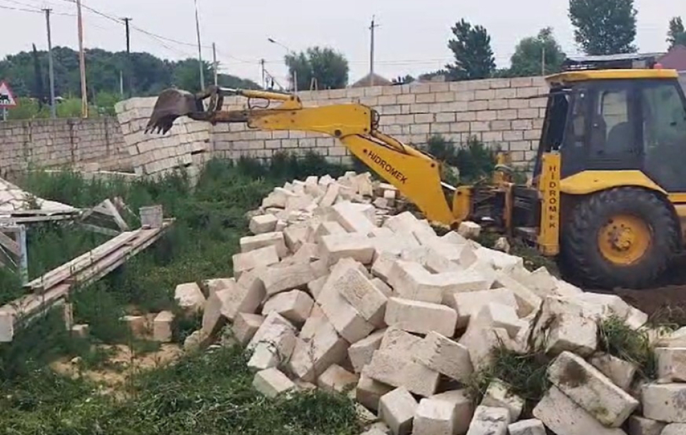 Fövqəladə Hallar Nazirliyi qanunsuz tikinti işlərinin qarşısını alıb