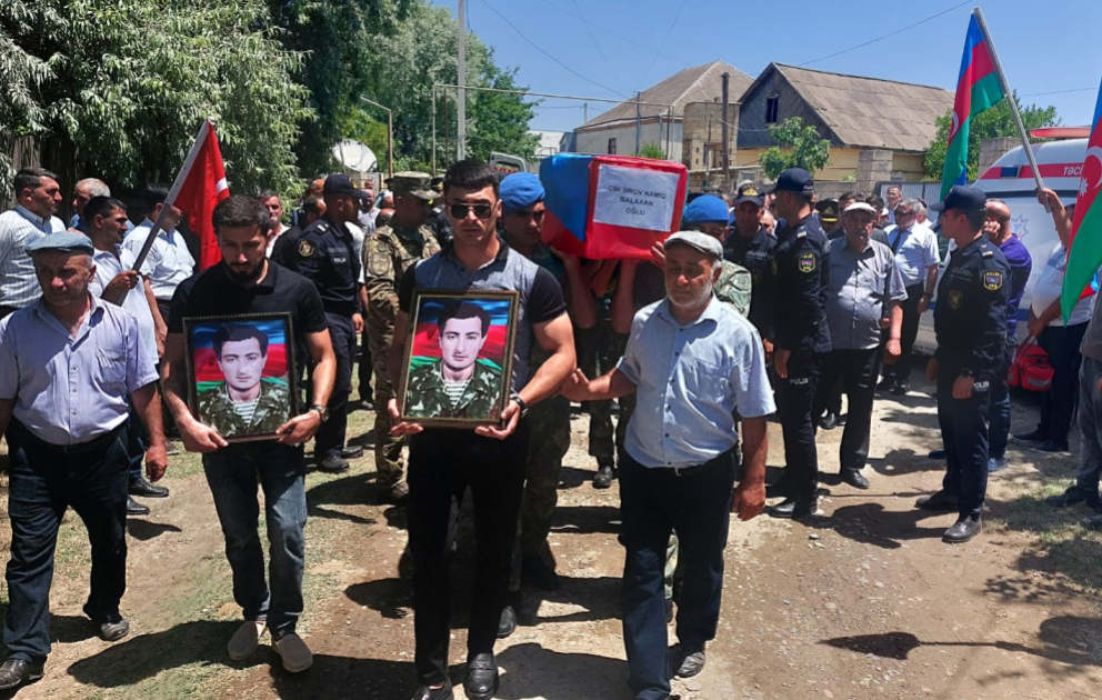 Otuz iki il öncə itkin düşən Namiq Cəfərovun nəşinin qalıqları Saatlıda torpağa tapşırılıb