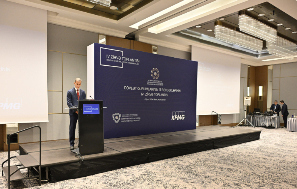 “Dövlət qurumları İT rəhbərlərinin IV Zirvə toplantısı” keçirilib