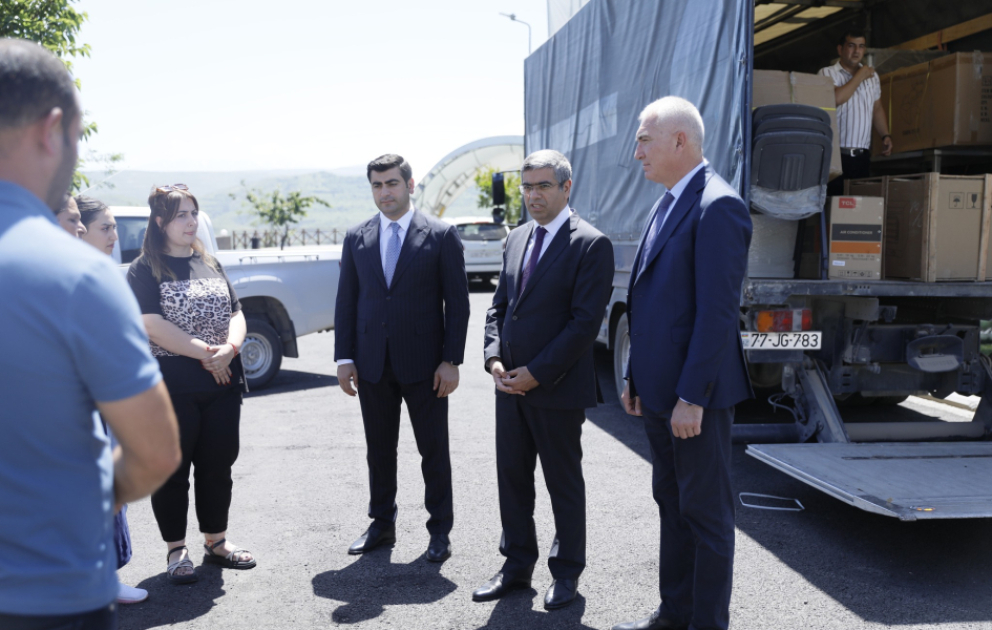 Laçın və Ağalıda daha bir qrup şəxs üçün özünüməşğulluq proqramı üzrə kiçik bizneslər yaradılıb