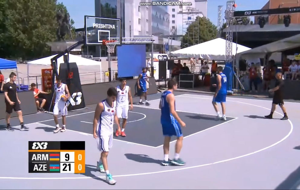 Azərbaycan basketbol millisi Ermənistanı məğlub edib