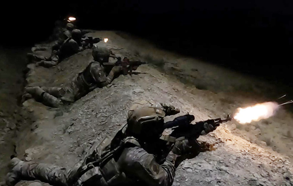 Caucasian Eagle - 2024 exercise accomplished tasks at nighttime
