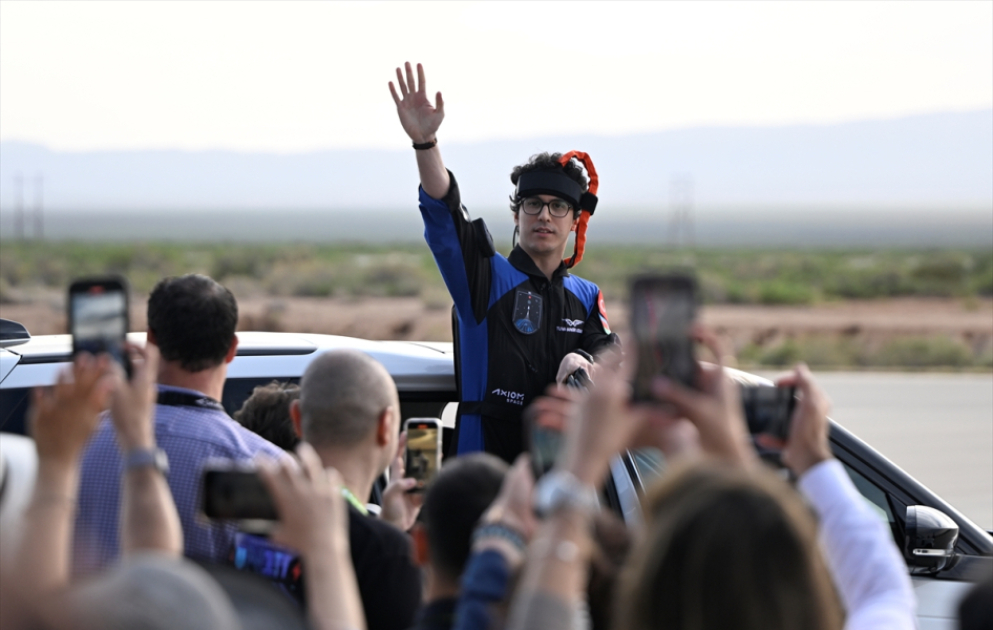 Turkiye`s astronaut of Azerbaijani origin flies into space