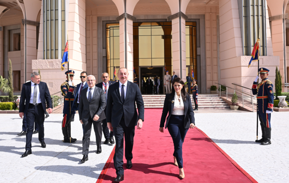 Le président Ilham Aliyev termine sa visite officielle en Egypte