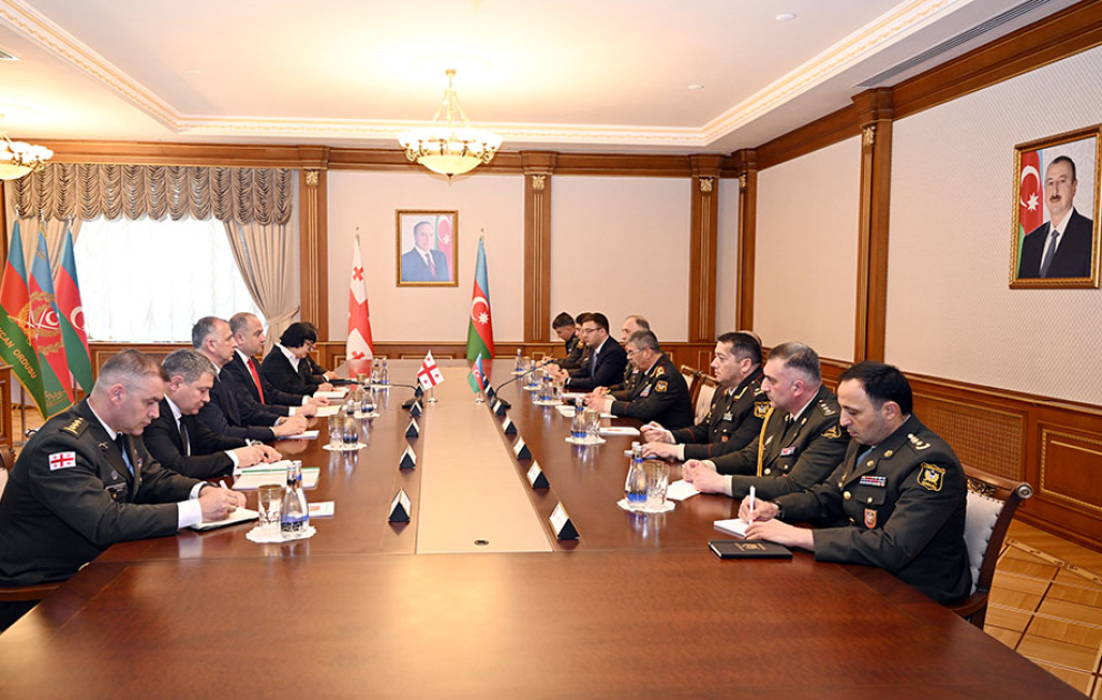 Azerbaijan and Georgia discuss prospects for development of military cooperation