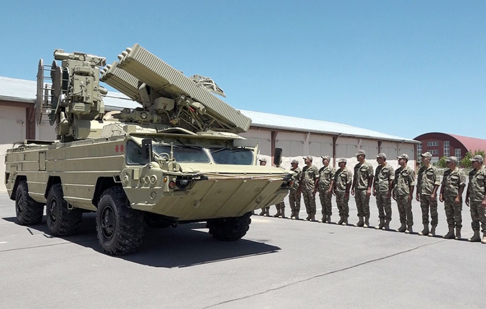 В Нахчыване проводятся учебные сборы с военнообязанными