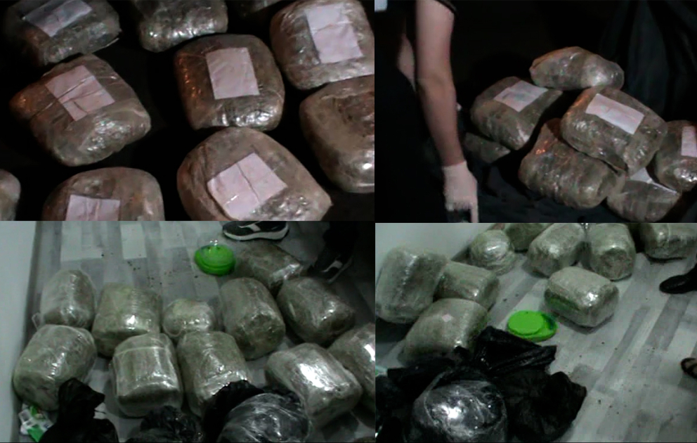 Ölkəyə 42 kiloqram marixuana gətirən 2 narkokuryer saxlanılıb