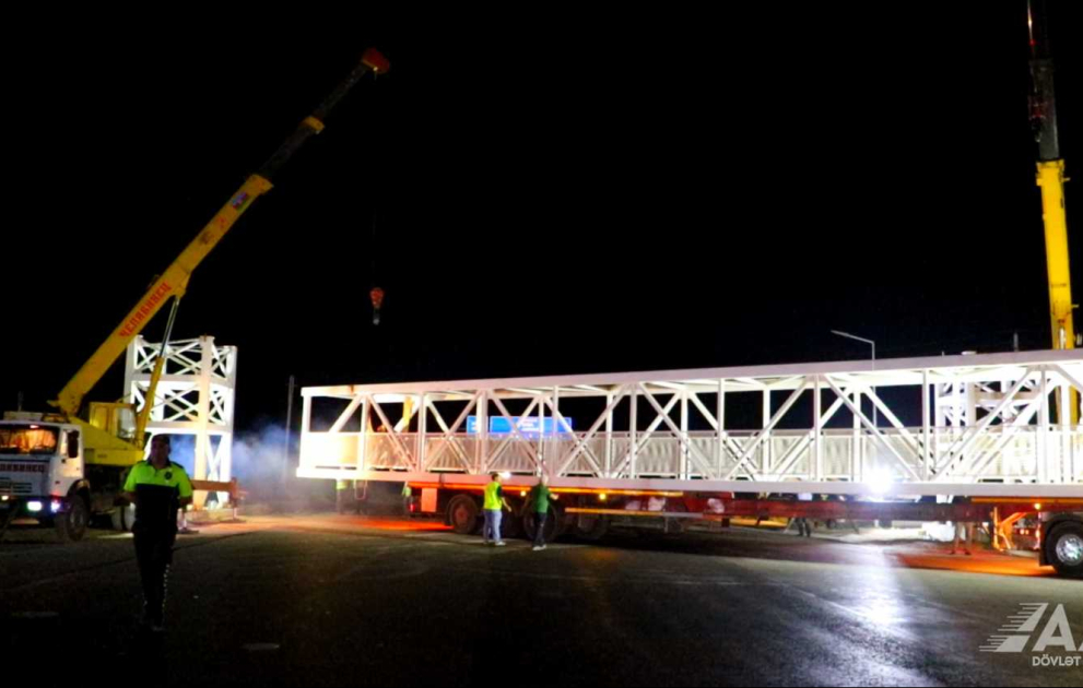Bakı-Ələt-Qazax-Gürcüstan yolunda iki yeni piyada keçidi inşa olunur