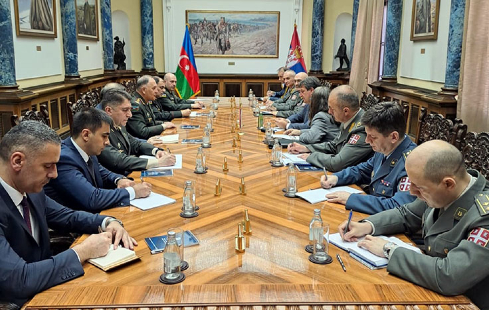 Azərbaycan Ordusunun Baş Qərargah rəisinin Serbiyaya rəsmi səfəri başlayıb