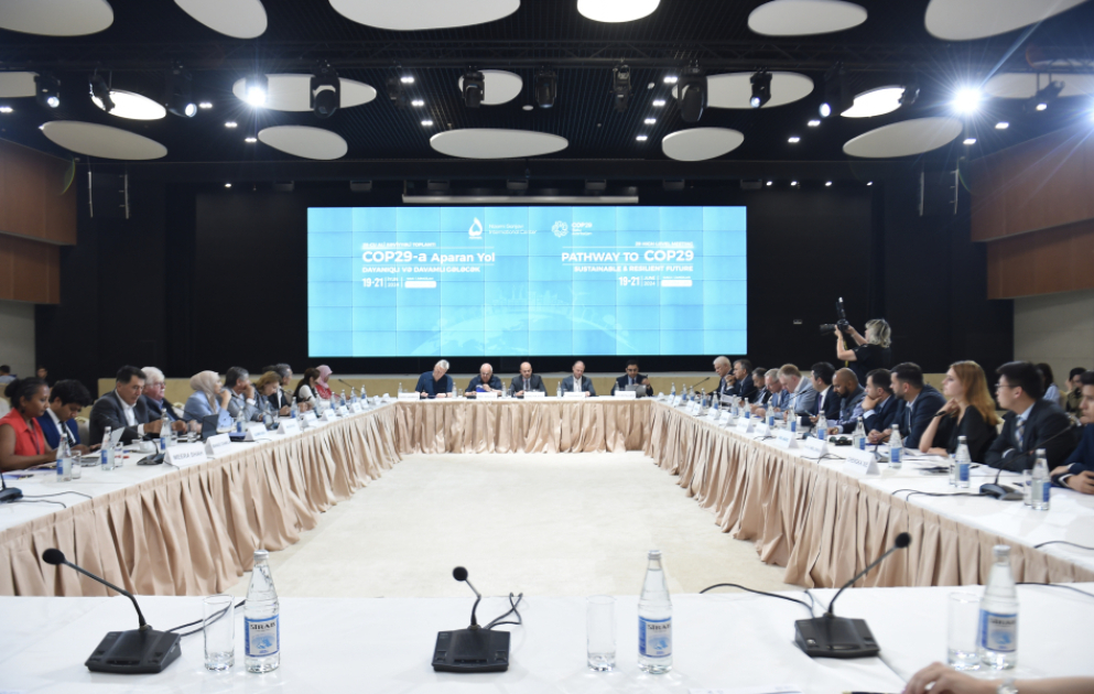 High-Level Meeting themed “Pathway to COP29: Sustainable and Resilient Future” wraps up in Zangilan