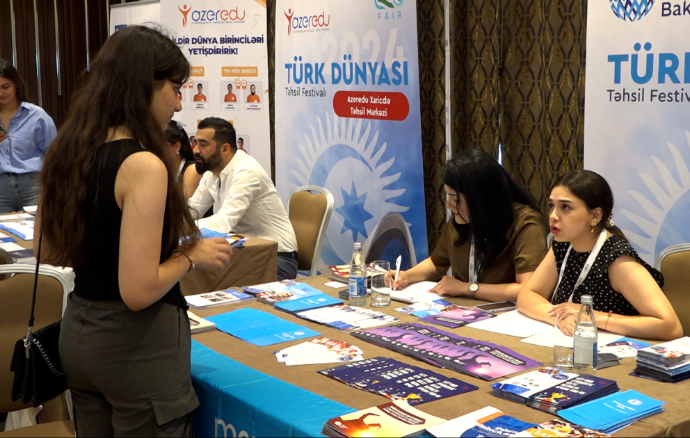 Bakıda Türk Dünyası təhsil sərgisi keçirilib