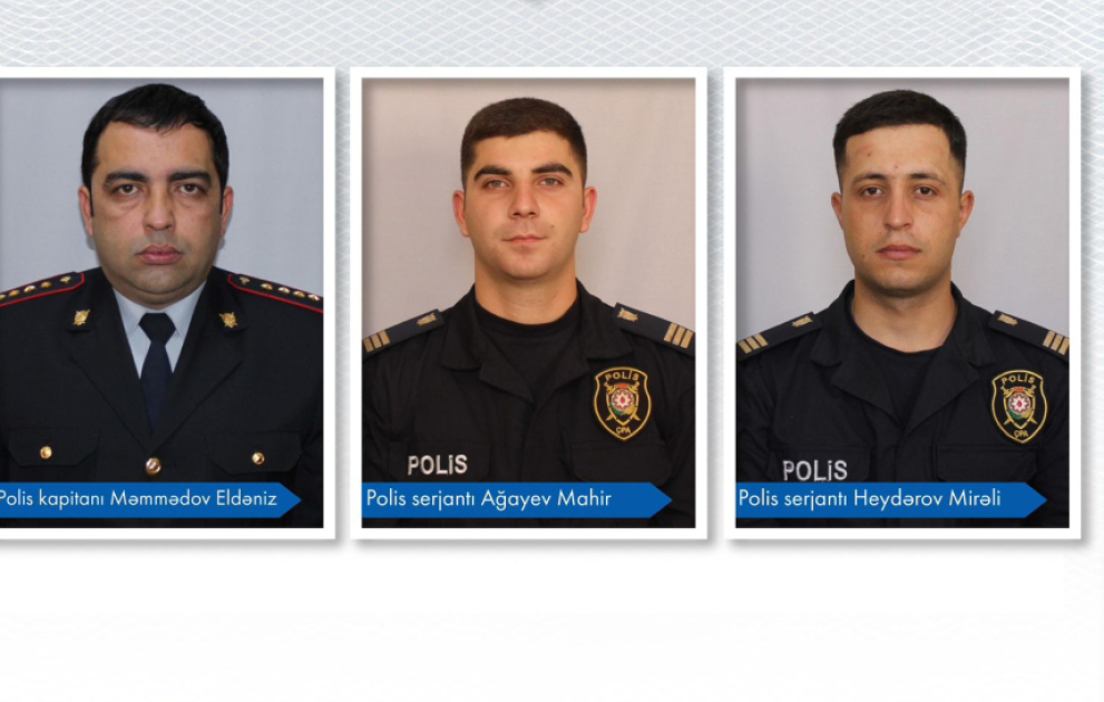 Bakıda axtarışda olan şəxs 3 polis əməkdaşını qətlə yetirdi