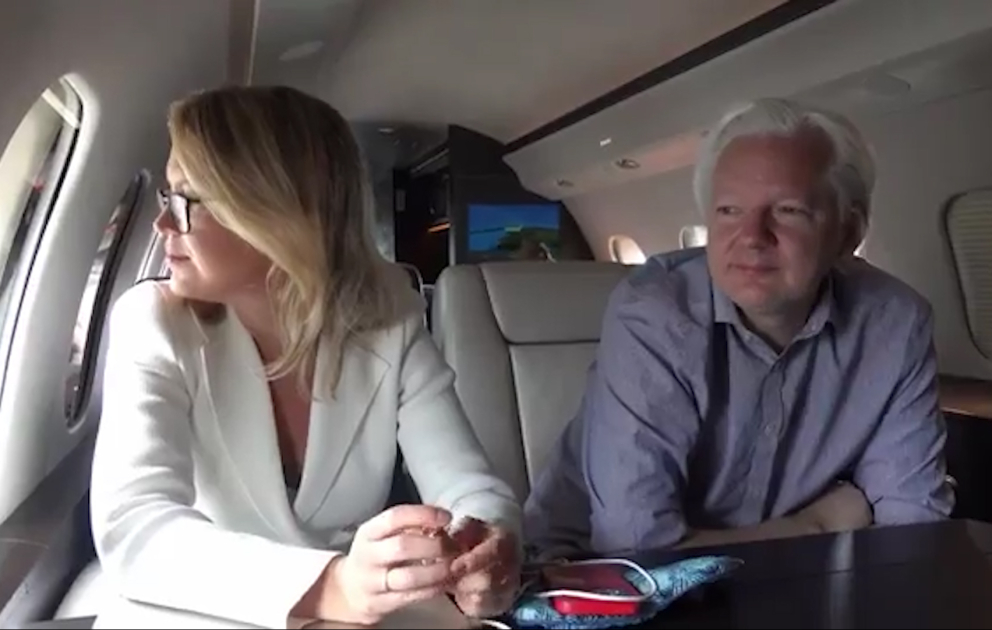 WikiLeaks founder Julian Assange stops in Bangkok on his way to a US court and later freedom