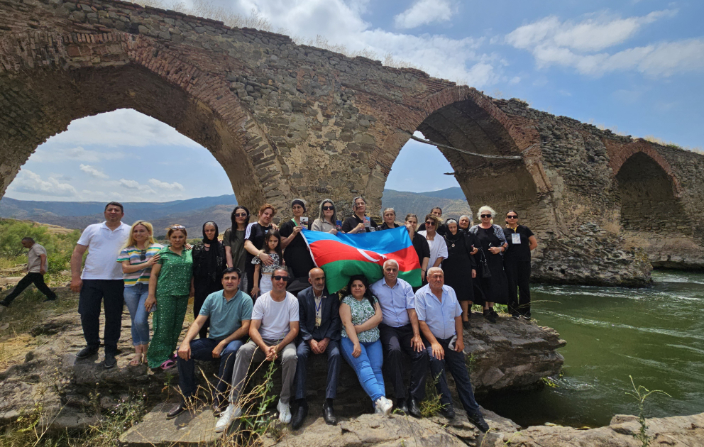 Silahlı Qüvvələr Günü şəhid ailələrinin üzvləri Zəngilan və Cəbrayılda olublar
