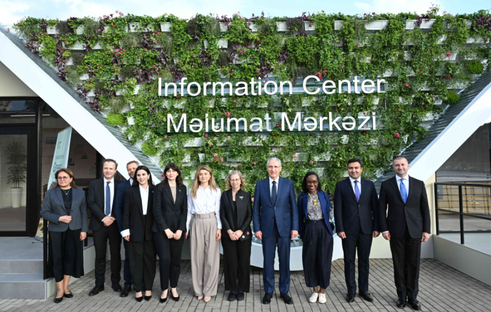 COP29 Məlumat Mərkəzi ziyarətçilərin istifadəsinə verildi