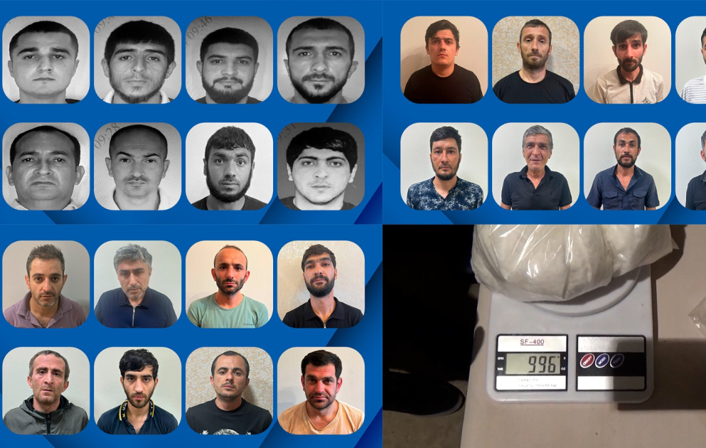 Yasamalda polisin keçirdiyi əməliyyatlar zamanı 10 kiloqram narkotik vasitə qanunsuz dövriyyədən çıxarılıb