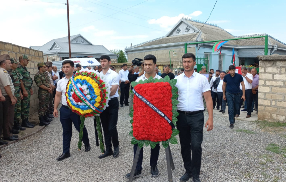 Birinci Qarabağ müharibəsinin şəhidi Fəqan Yaqubov Tərtərdə dəfn olunub