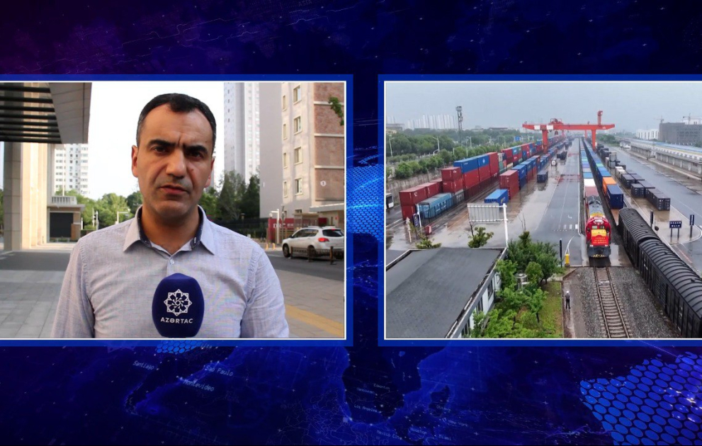 Çindən Orta Dəhliz vasitəsi ilə Türkiyəyə yeni yük qatarı marşrutu açılıb