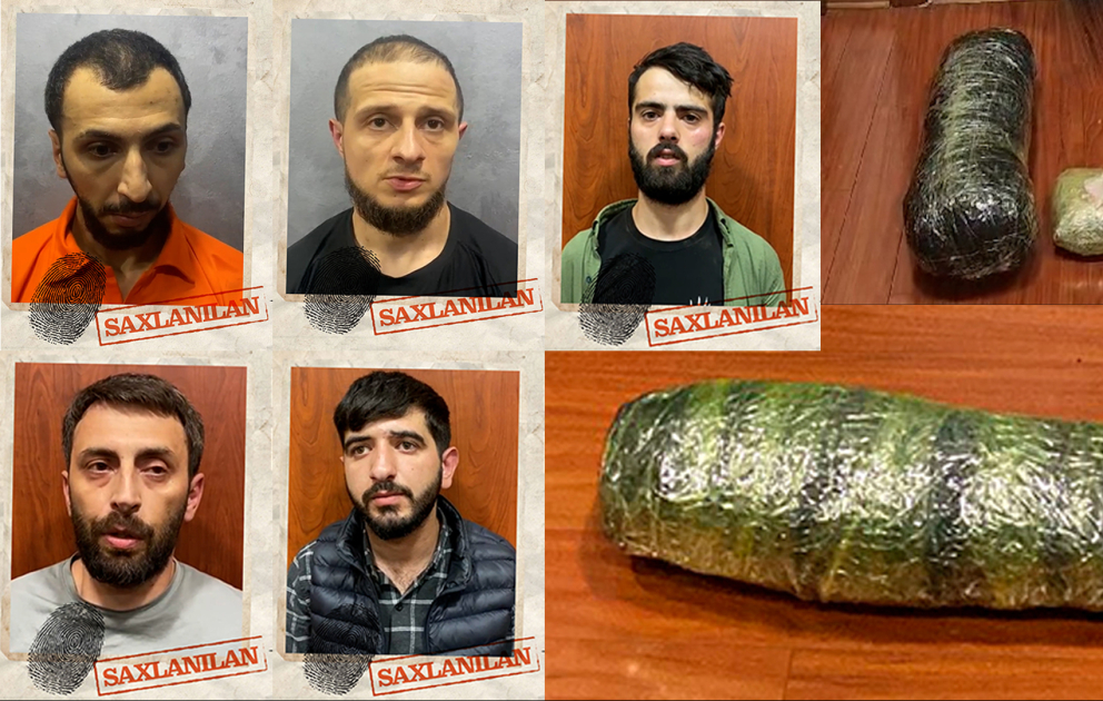 Səbail rayonunda saxlanılan şəxslərdən 16 kiloqram narkotik vasitə aşkarlanıb