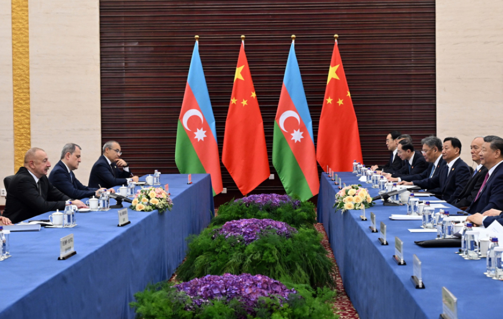 Astanada “Azərbaycan Respublikası ilə Çin Xalq Respublikası arasında strateji tərəfdaşlığın qurulması haqqında Birgə Bəyannamə” qəbul olunub
