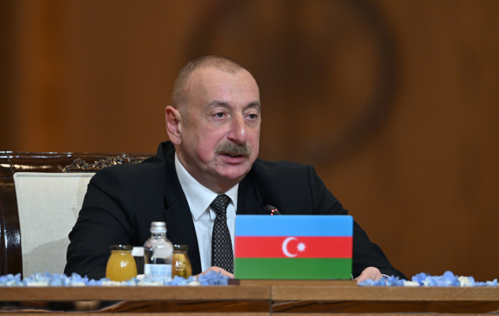 Президент Ильхам Алиев: Азербайджан играет важную роль в развитии транспортного коридора «Север – Юг»