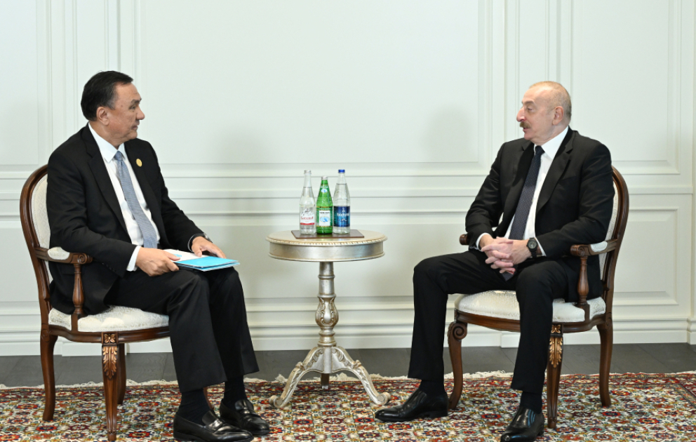 Prezident İlham Əliyev Şuşada Türk Dövlətləri Təşkilatının Baş katibini qəbul edib