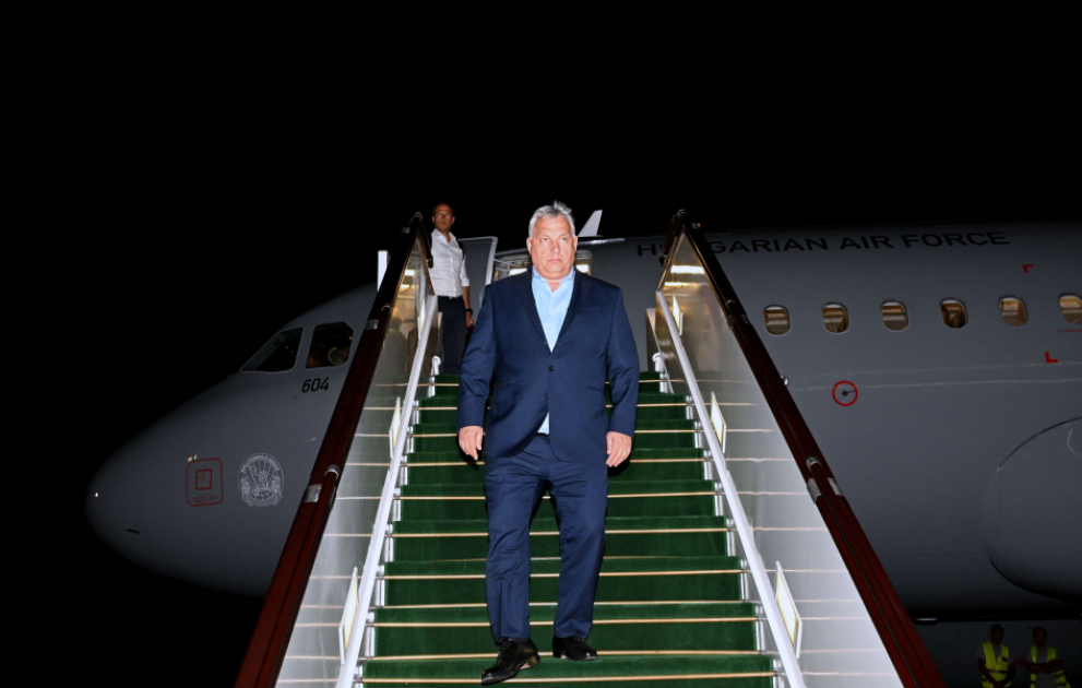Macarıstanın Baş naziri Viktor Orban Azərbaycana səfərə gəlib