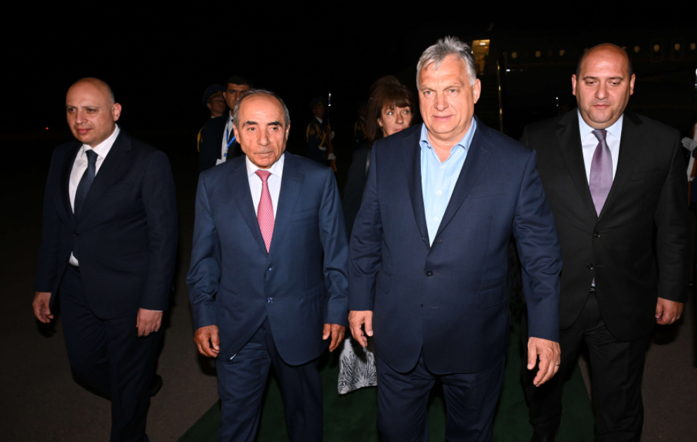 Prime Minister of Hungary Viktor Orban arrives in Azerbaijan