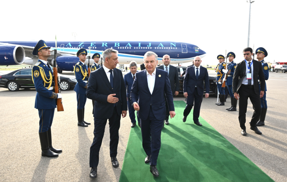Özbəkistan Prezidentinin Azərbaycana səfəri başa çatıb