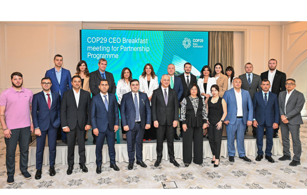 COP29-un “Milli Öhdəlik Proqramı” çərçivəsində özəl sektorunun nümayəndələri ilə növbəti rəsmi görüş keçirilib