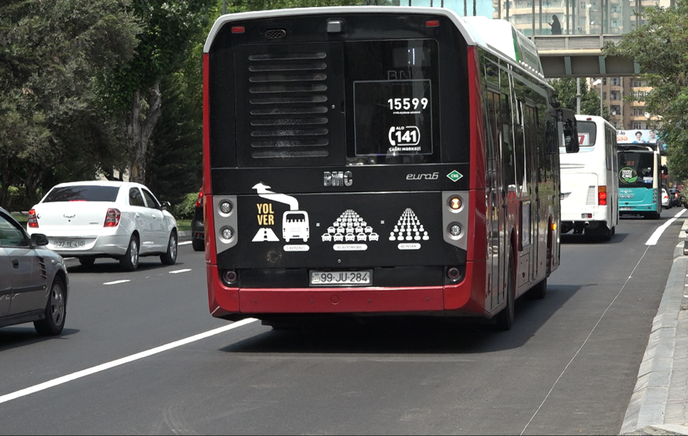 Avtobus zolaqları ilə bağlı yeni layihə