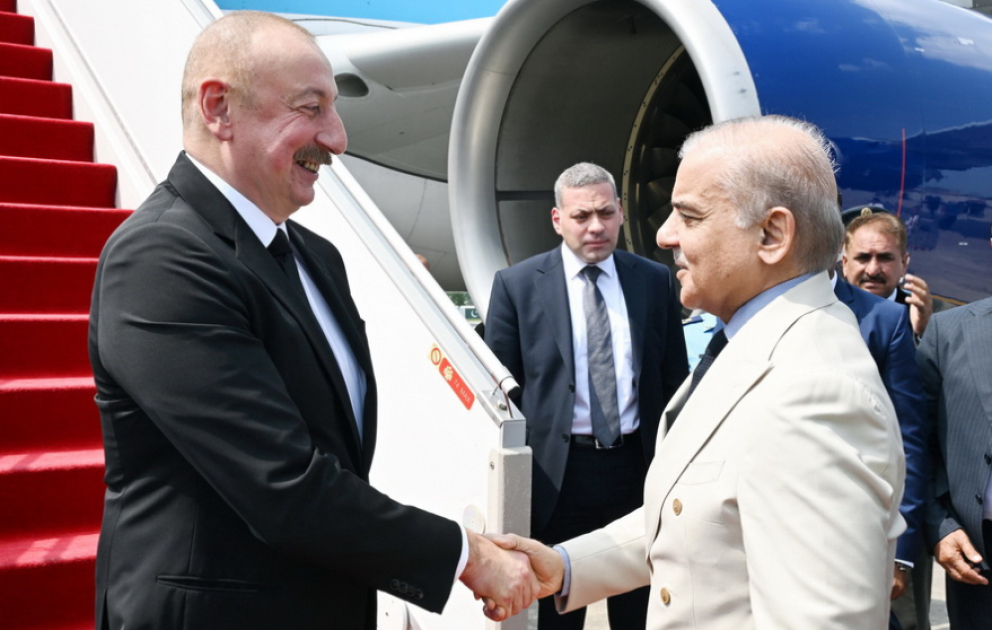President of Azerbaijan arrived on state visit to Pakistan