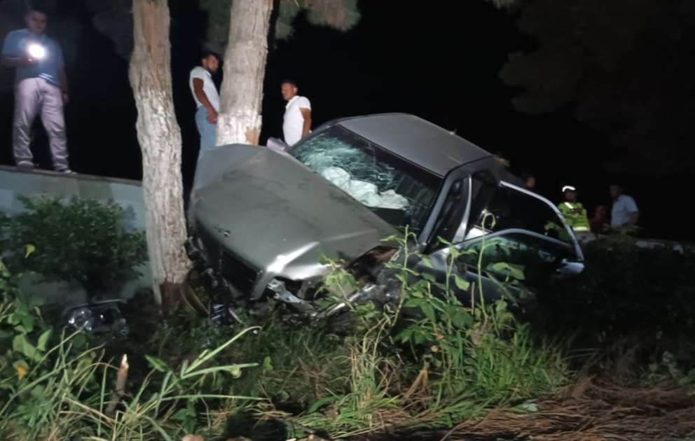 Tovuzda yol qəzası baş verib