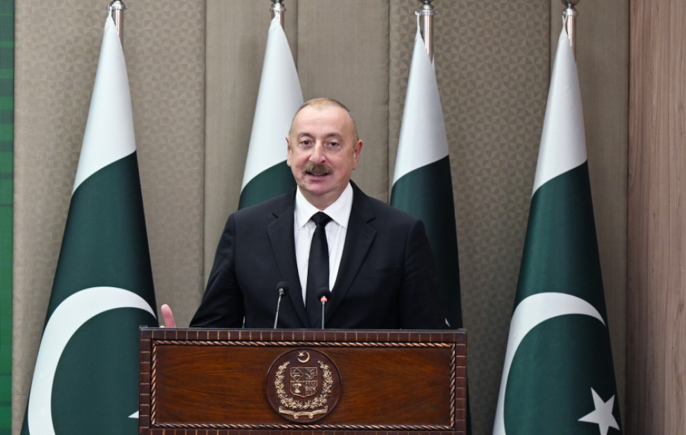 Prezident İlham Əliyev: Azərbaycan və Pakistan istənilən beynəlxalq məsələdə bir-birini dəstəkləyir