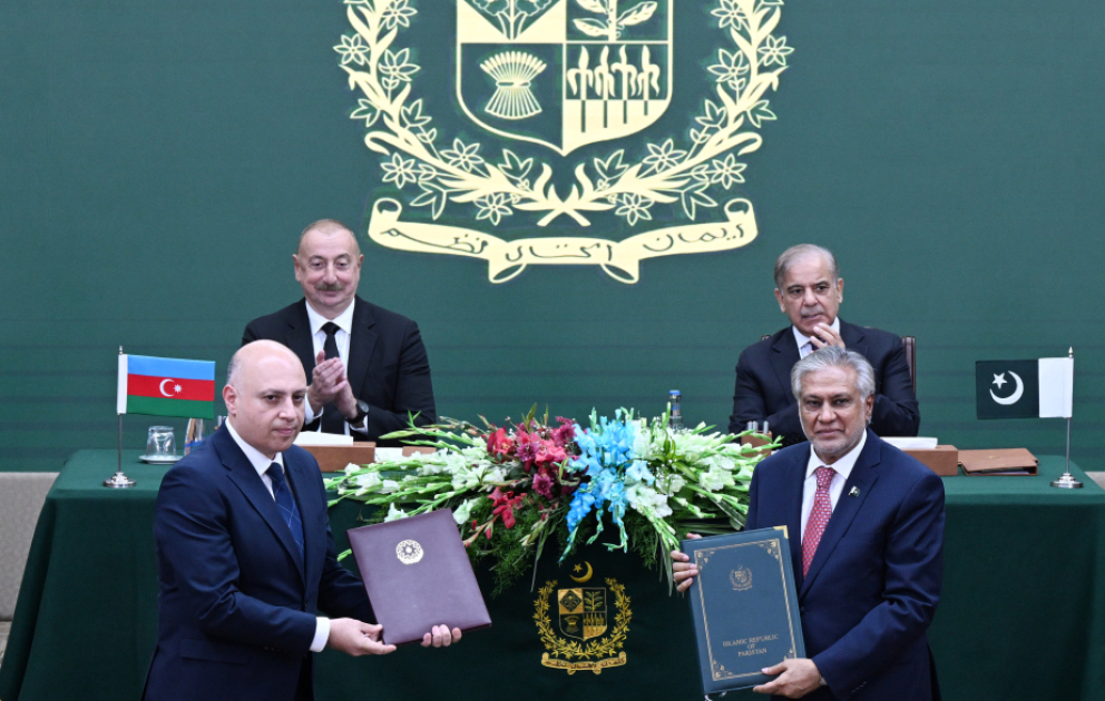 Ceremony to exchange documents signed between Azerbaijan and Pakistan was held in Islamabad