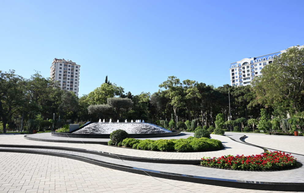 Nərimanov parkı sakinlərin istifadəsinə verilib  REPORTAJ