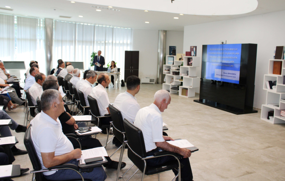 Masallıda MSK-nın təşkilatçılığı ilə Ekspert qruplarının üzvləri üçün regional seminar keçirilib