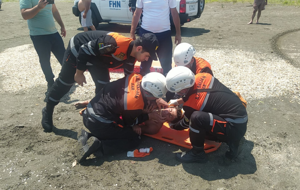 “Su hövzələrində insanların təhlükəsizliyinin təmin olunması” mövzusunda təlim keçirilib